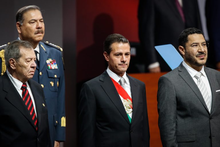 Peña Nieto encabeza su última ceremonia del Grito de Independencia