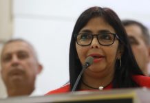 Asegura Delcy Rodríguez que etapa de búsqueda y rescate continúa