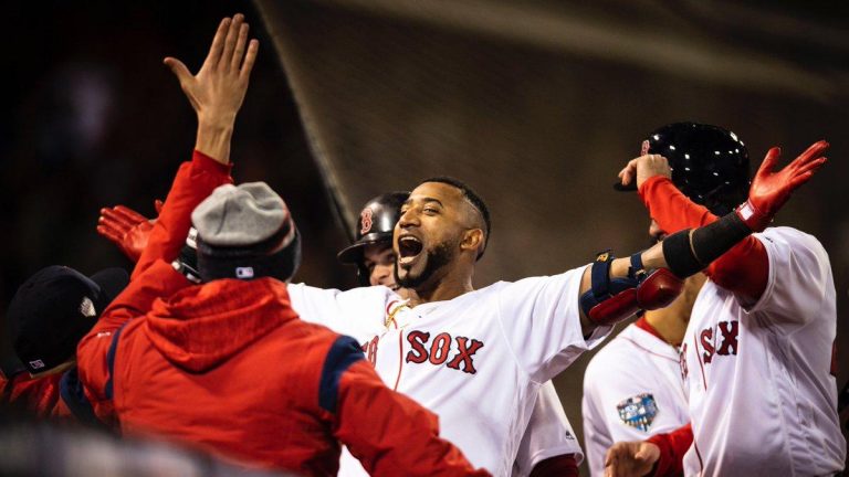 Los Boston Red Sox vencen a Los Ángeles Dodgers y pegan primero en la Serie Mundial