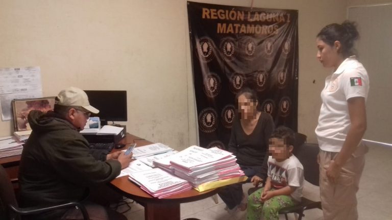 FGE localiza en Coahuila a menor sustraído por su padre en el estado de Durango