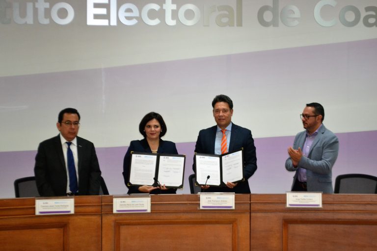 Firma convenio el IEC y el Instituto Interamericano de Derechos Humanos