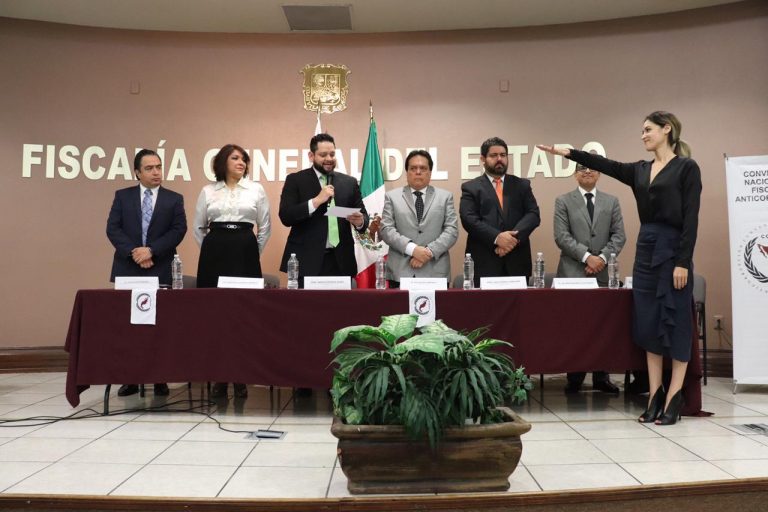 Toman protesta en Saltillo nuevas comisiones de la convención nacional de fiscales anticorrupción