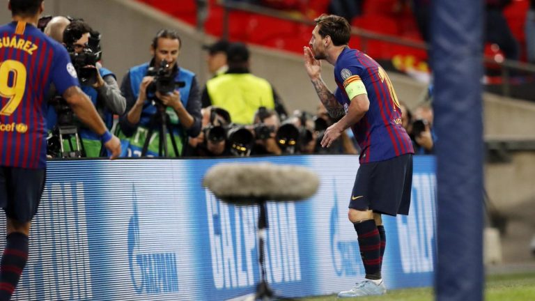 Messi y el Barcelona recuperan la sonrisa