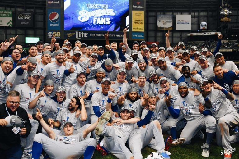 Los Dodgers van a la Serie Mundial y ganan Campeonato de la Liga Nacional