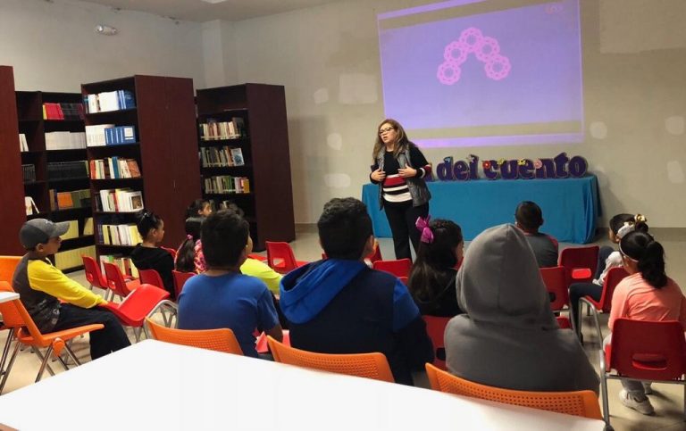 Fomentan Día de Muertos en taller literario infantil de Infoteca en Piedras Negras