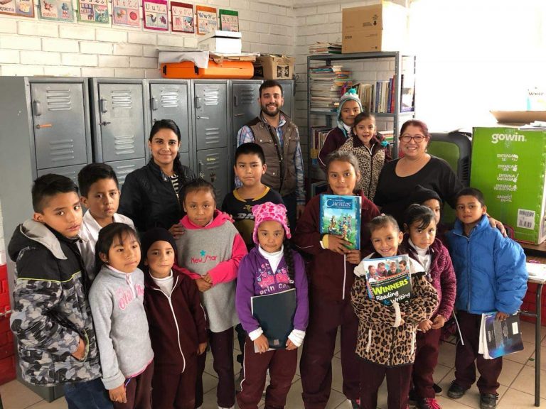 Inauguran regidores Poncho Danao y Xóchitl Ibarra dos nuevas bibliotecas rurales