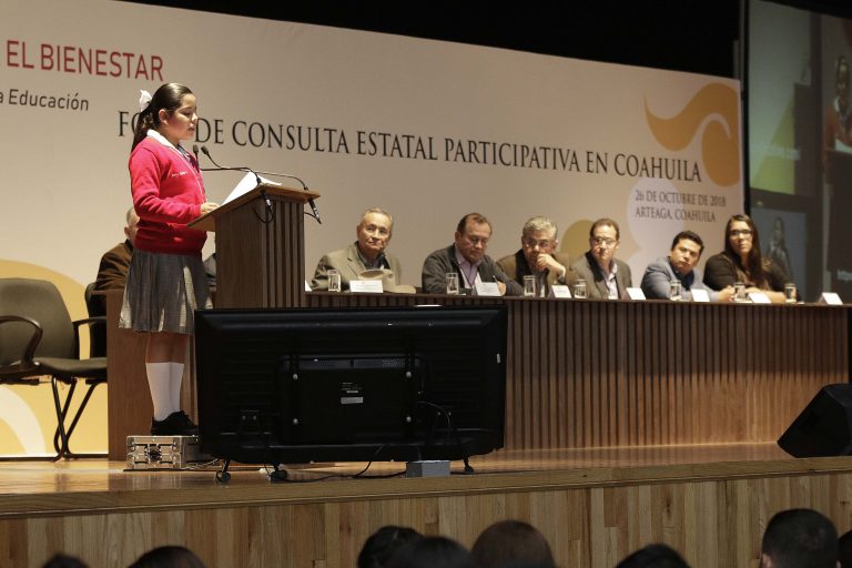 Realizan Foro de Consulta Estatal Participativa de Coahuila ‘Por Un Acuerdo Nacional Sobre la Educación’