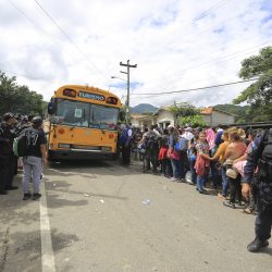 HONDURAS-AGUA CALIENTE-MIGRANTES