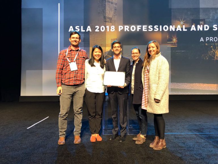 Saltillo, en la mira internacional; recibe premio de la ASLA