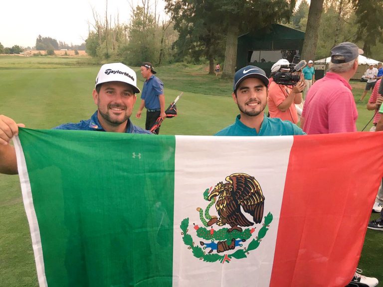 Felicita Peña a golfista mexicano tras coronarse en abierto de Australia