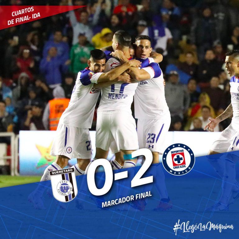 Cruz Azul da el primer golpe y pone un pie en semifinales