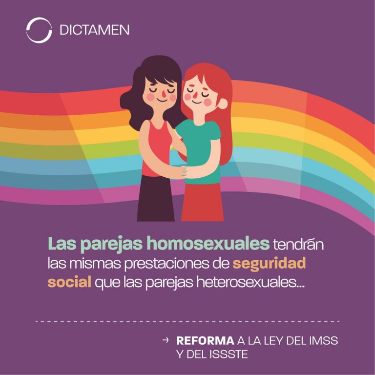 Senado aprueba acceso a servicios de IMSS e ISSSTE a parejas de homosexuales