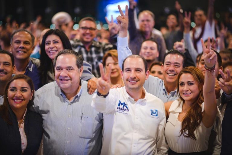 Con 70 por ciento de los cómputos, Marko Cortés es el virtual ganador de la elección interna del PAN