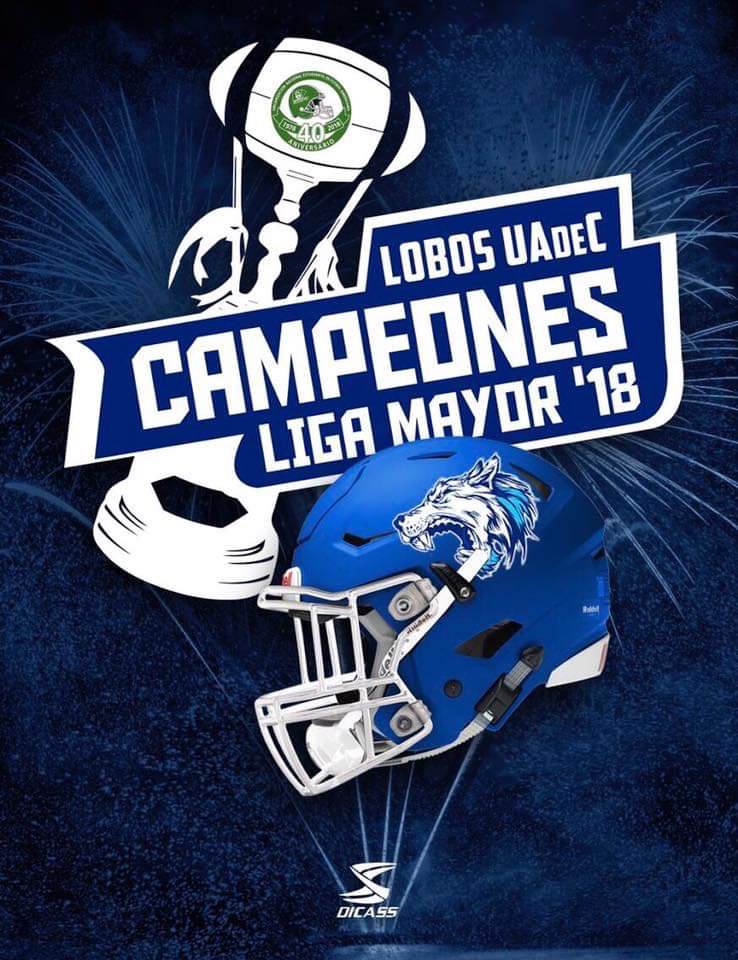 Son Lobos de la UA de C campeones de la Liga Mayor 2018