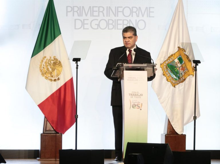 Lo que más importa es Coahuila; señala Miguel Riquelme al presentar su Primer Informe de Gobierno