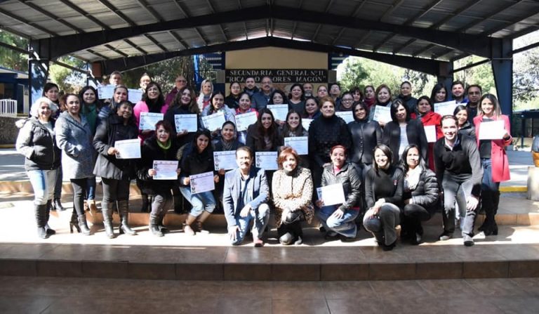 Concluyen 40 docentes taller de Mediación Escolar