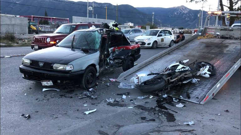 Muere motociclista tras encontronazo