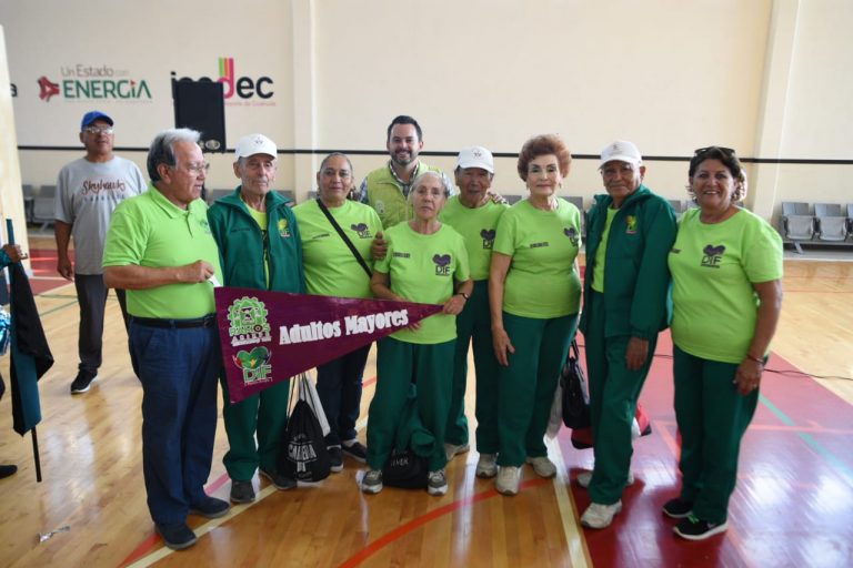 Se preparan los adultos mayores para olimpiada estatal