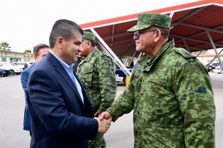 Preside Miguel Riquelme reunión de seguridad en La Laguna