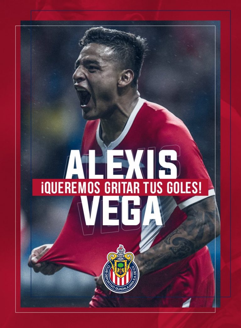 Alexis Vega, tercer refuerzo de Chivas