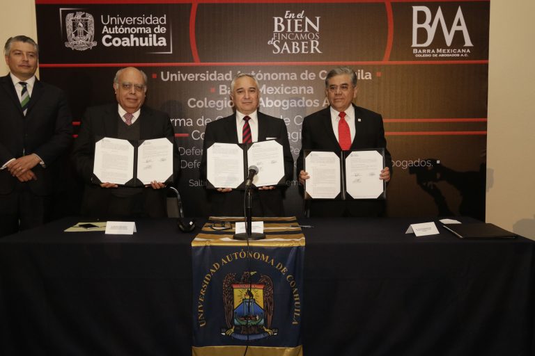 Firma UA de C Convenio de Colaboración con la Barra Mexicana Colegio de Abogados A. C