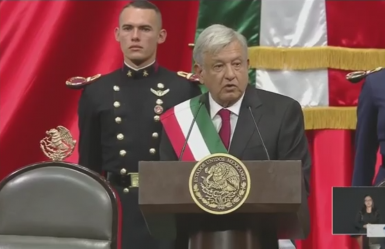 Andrés Manuel López Obrador rinde protesta como presidente de la República