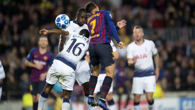 Barcelona permite la calificación del Tottenham