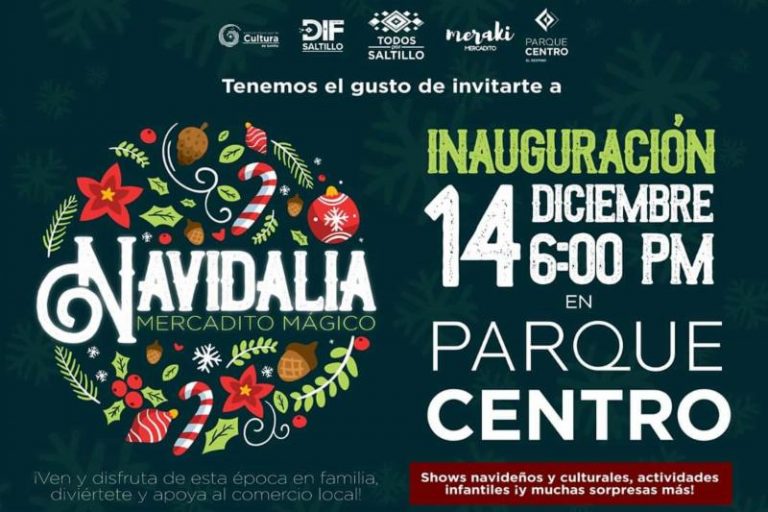 Llega a Saltillo “Navidalia, Mercadito Mágico”   