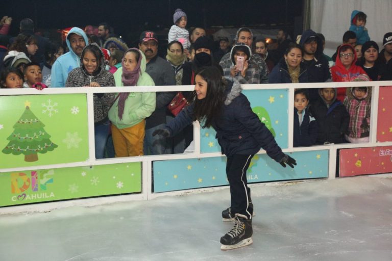 Familias de Ciudad Acuña patinarán sobre hielo