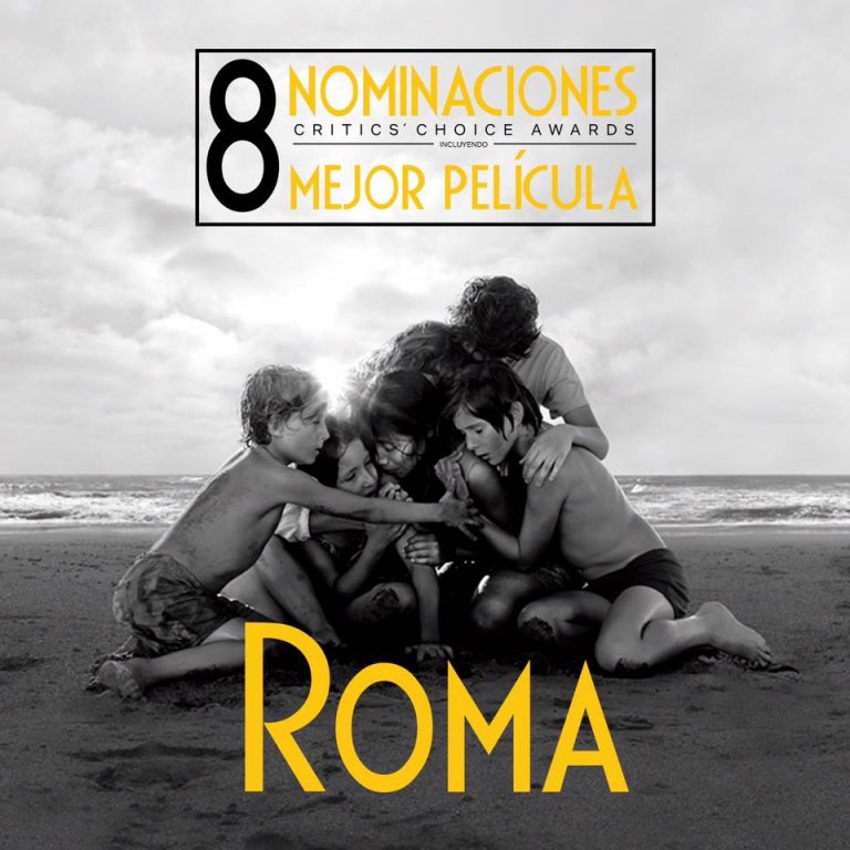 Roma es nominada a 8 premios Critics’ Choice Awards 2018