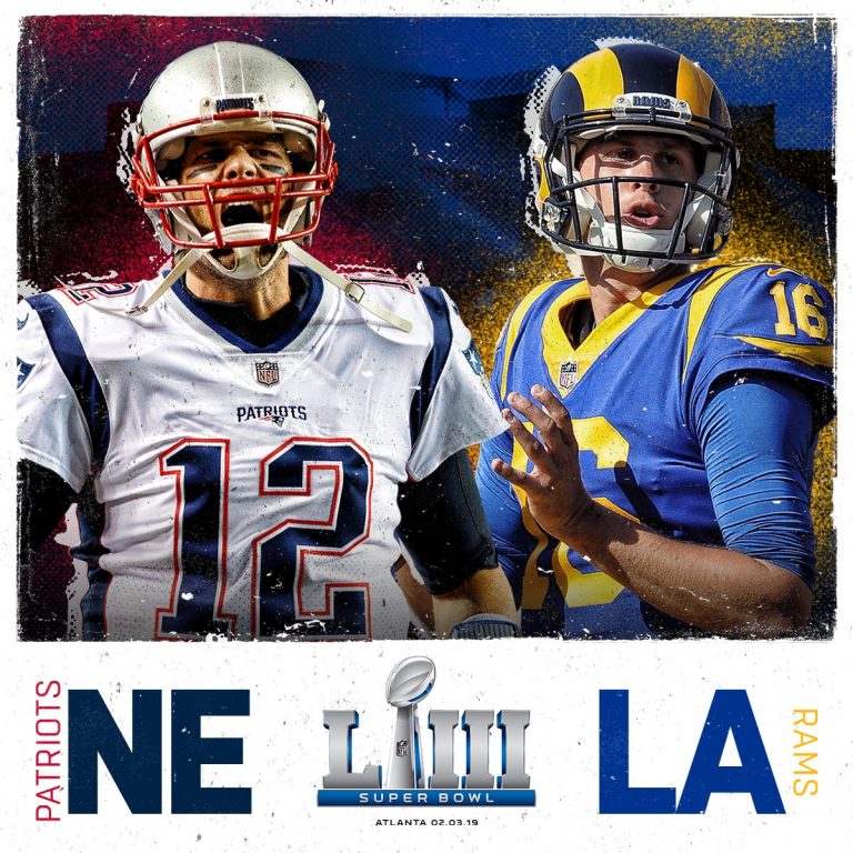 Patriotas y Carneros disputarán el Super Bowl LIII