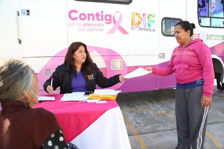 Lleva DIF Coahuila brigadas de prevención contra el cáncer