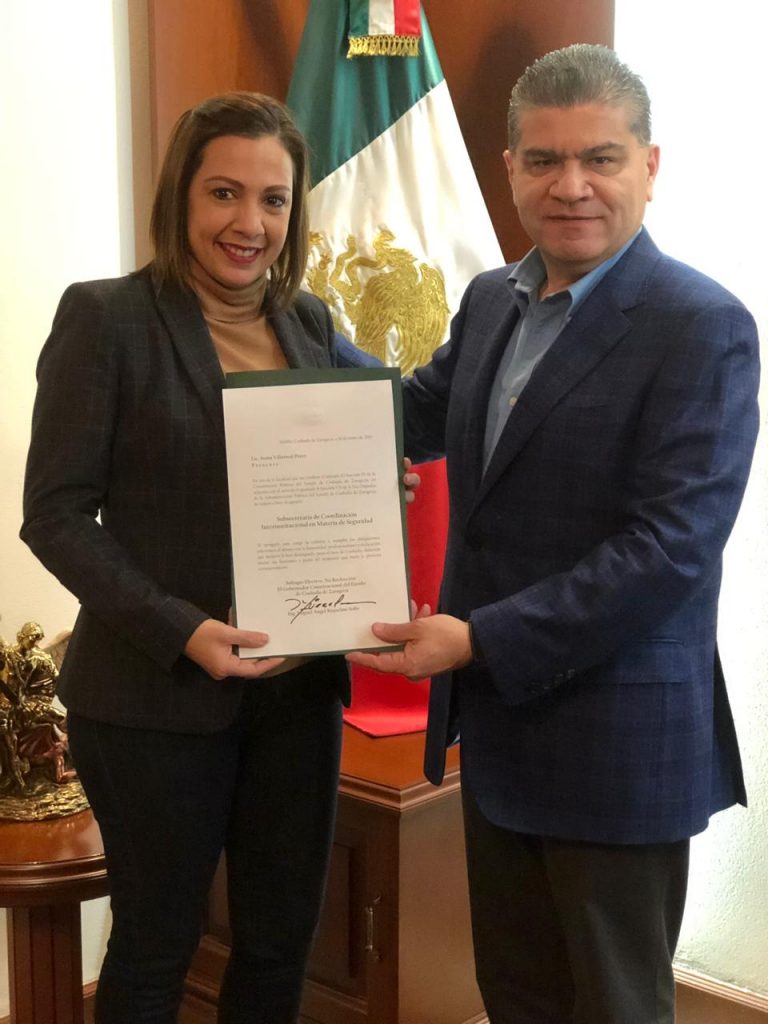 Sonia Villarreal se integra al gobierno de Coahuila