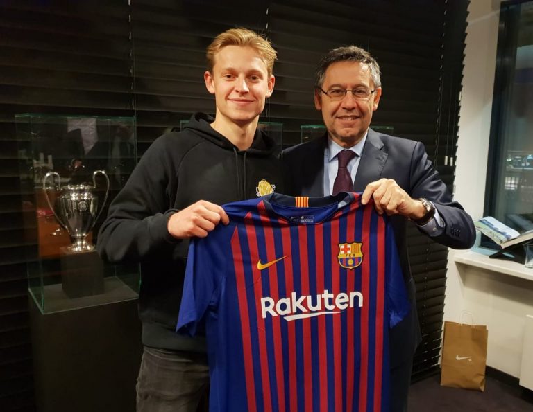 Barcelona ficha al holandés Frenkie de Jong por 86 mde