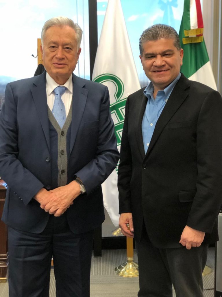 Caminan Riquelme y Bartlett a mejorar condiciones energéticas para industria y productores de Coahuila