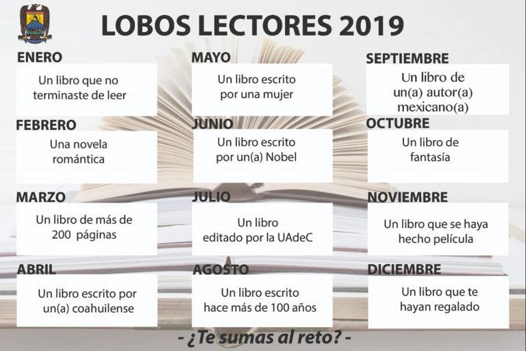 Invitan a universitarios a tomar el reto «Lobos Lectores 2019»