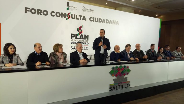 Realizan Foro Ciudadano para el Plan Municipal de Desarrollo de Saltillo 2019 – 2021