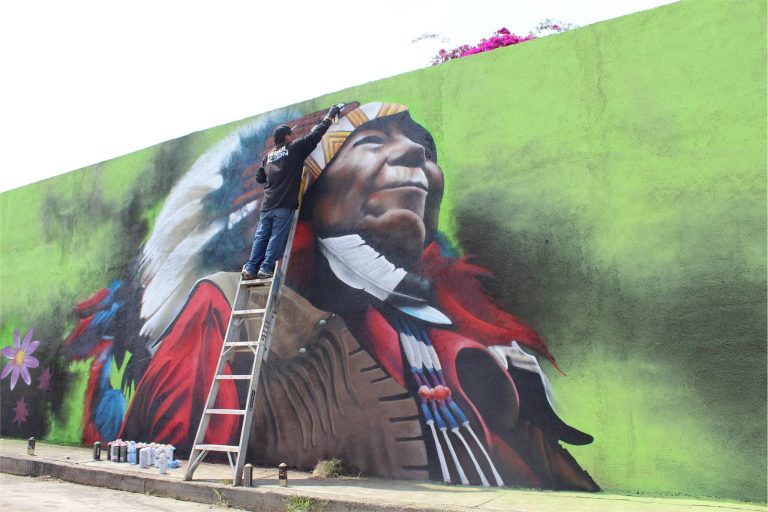 Una Tripulaczión invade de arte las calles de Saltillo