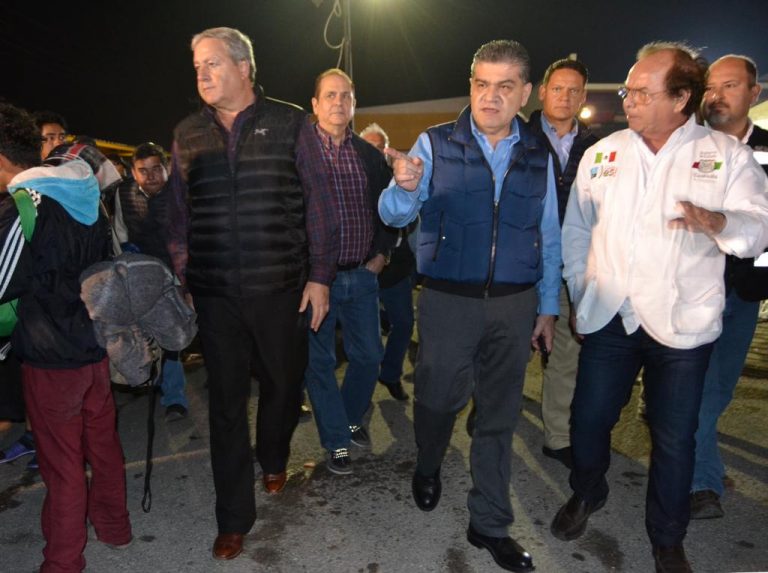 Recorre Miguel Riquelme albergues de migrantes en Piedras Negras