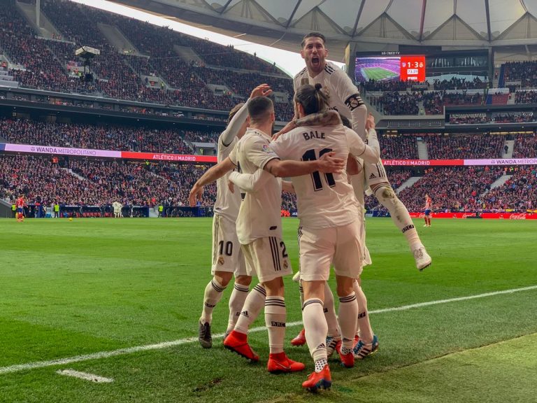 Real Madrid gana el derbi al Atlético y ya es segundo