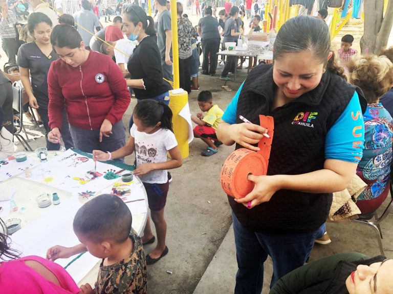 Atiende DIF Coahuila a migrantes en Piedras Negras