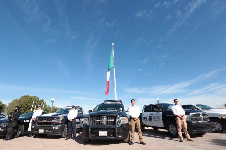 Coahuila consolida seguridad: llegan 100 patrullas y equipo