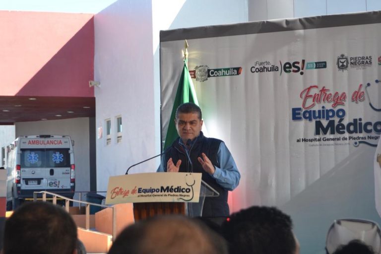 Impulsa Coahuila fortaleza hospitalaria: entrega MARS equipo