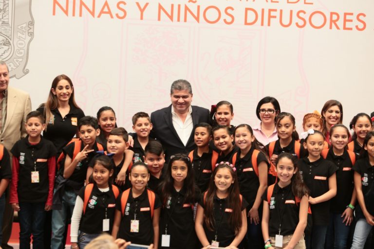 “Niños Difusores”: cinco años de trabajo por Coahuila