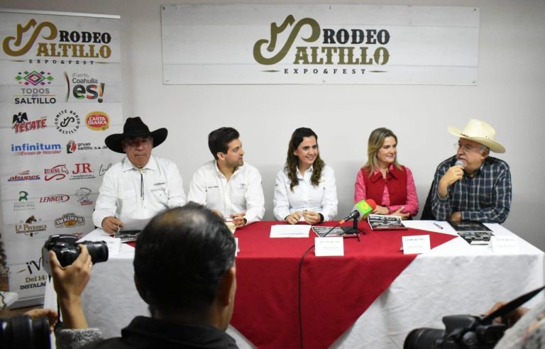 Promociona Secretaría de Turismo Rodeo Saltillo Expo Fest en Región Norte