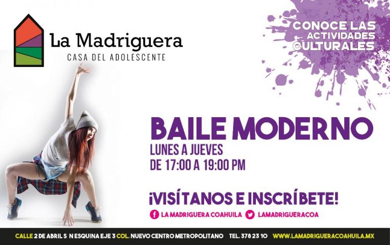 Baile moderno, la nueva actividad de La Madriguera