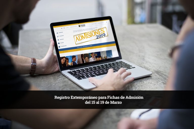 Abre UA de C registro extemporáneo para fichas de admisión