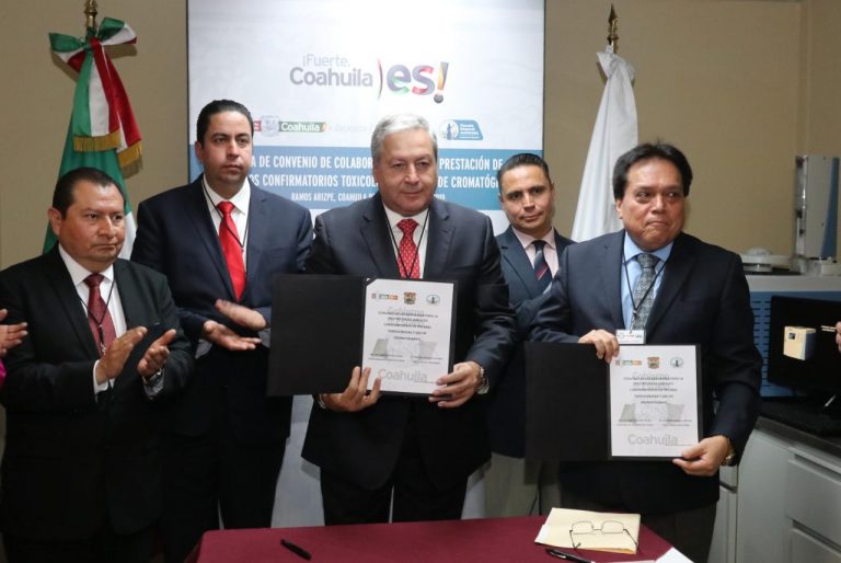 Firman convenio de colaboración Secretaría de Gobierno y Fiscalía General de Coahuila