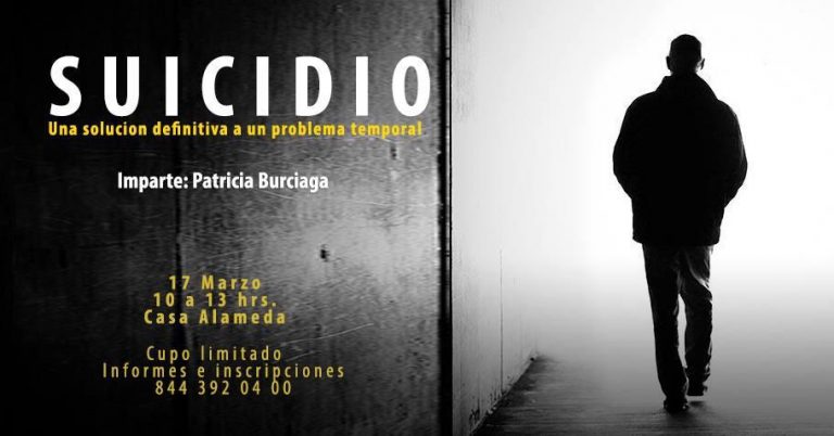 Invitan a charla sobre prevención del suicidio