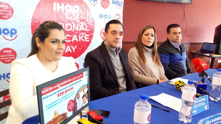 Presentan sexta edición del National Pancake Day de la cadena I Hop